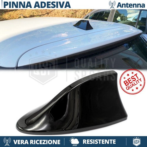 Antenna pinna squalo - nera, per
