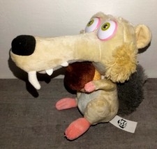 Peluche Scrat 20 cm pupazzo Era Glaciale Big Headz Ice Age plush soft toys doll