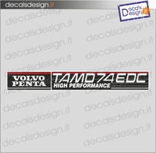 Adesivo per motore volvo penta tamd 75 edc entrobordo decals barca gommone