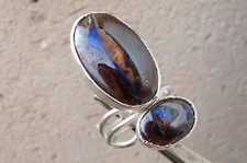 Anello argento 925 - 925,, opali