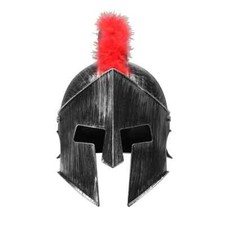 Elmetto medievale maschera romana viso mobile copricapo spartano halloween gu...