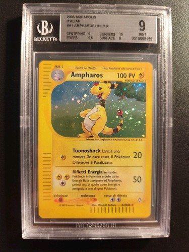 Pokémon card ampharos - pokémon, h1/h32