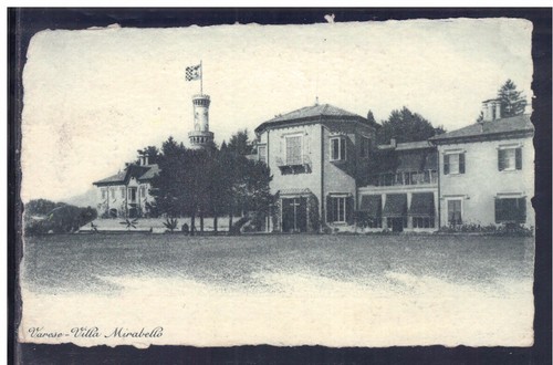 Cartolina varese villa - cartolina,