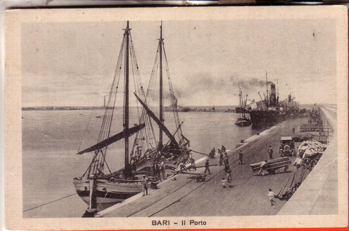 Cartolina bari fp non - cartolina,