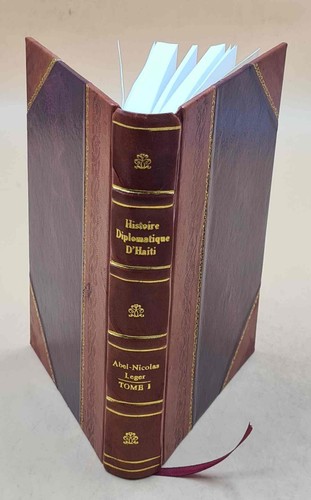Histoire diplomatique ti - histoire, d'ha?ti