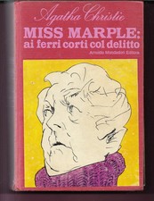 AGATHA CHRISTIE MISS MARPLE: AI FERRI CORTI COL DELITTO 1976 OMNIBUS MONDADORI