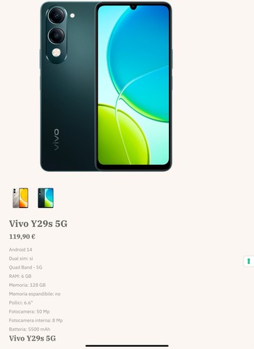 Cellulare smartphone vivo - cellulare,