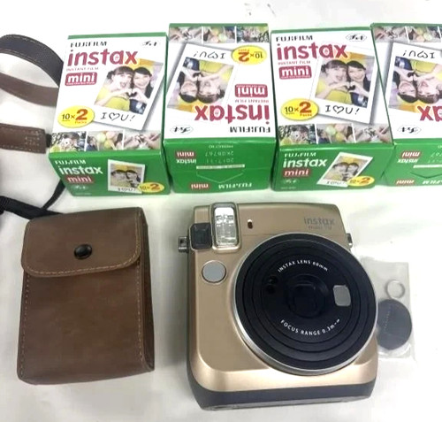 Fujifilm gold instax mini - gold,