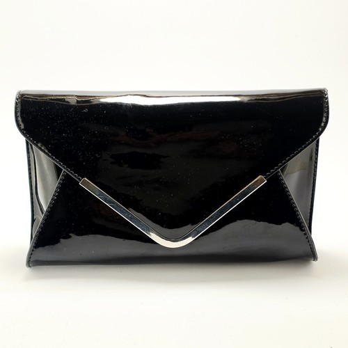 Borsa pochette ecopelle - , nera
