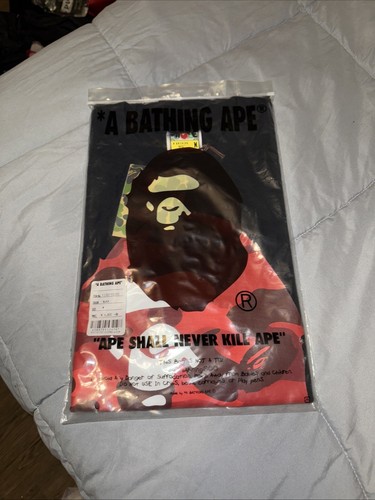 Shirt media bape rossa - t-shirt,