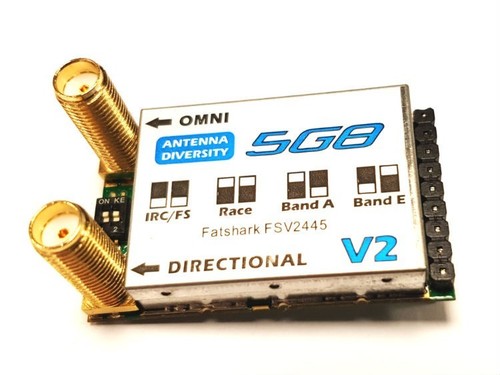 Fatshark 5g8 ghz modulo - 5,8,