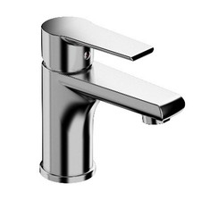 MISCELATORE MONOCOMANDO LAVABO LINEA TEN Cromo Rubinetteria Tiemme Ten