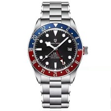 ? - Orologio Automatico Pagani Design GMT Uomo PD 1706 Subacqueo 200MT Pepsi