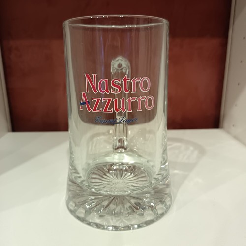 Boccale birra nastro - birra, azzurro