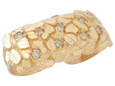 Taglio accentuato diamante oro