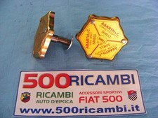 FIAT 500 EPOCA & 126 TAPPO OLIO SHELL PER COPERCHIO PUNTERIE ALLUMINIO ASPIRAZIO