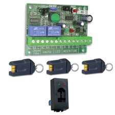 HILTRON Kit 3 Chiavi Elettroniche SK103/NL CON INSERITORE LIVING ANTIFURTO