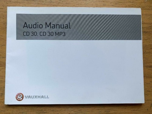 Vauxhall audio 30 mp3 - audio, cd