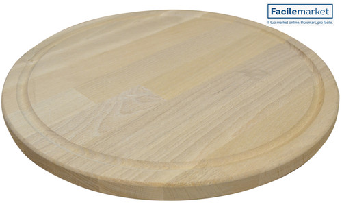 Tagliere tondo faggio - tondo,
