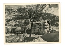 Bormio Albergo Rezia Hotel Neve Invernocartolina viaggiata 1963 Foto Rocca