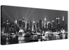 New York Hudson River Skyline