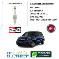 4 CANDELE CHAMPION COPPER PLUS