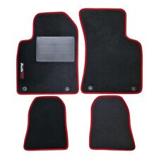 Set Tappetini Tappeti Auto Audi TT (8N) 1998 2006, con bordo rosso ed 1 scritta