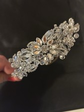 Cerchietto da sposa laterale