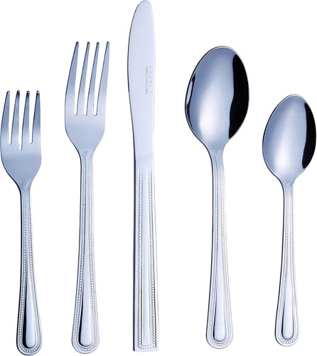 Posate acciaio inox 20 - acciaio,