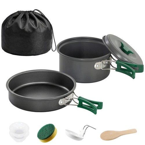 Outsunny set pentole campeggio - outsunny,