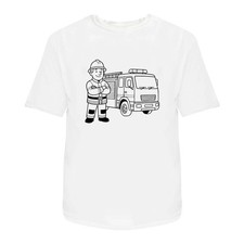 T-Shirt Unisex 'Fire Engine &