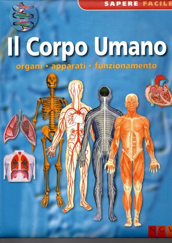 Libro corpo umano organi - il,