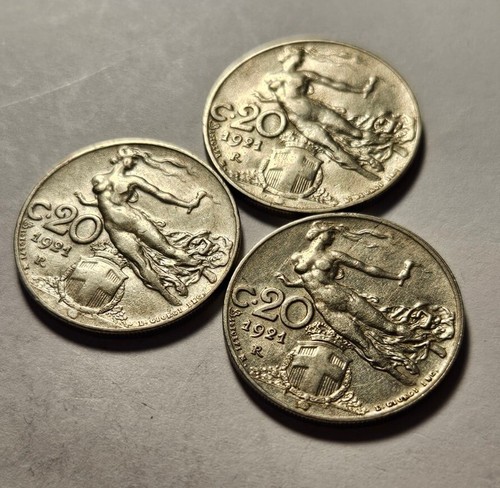 Centesimi 1921 libertà - 20,