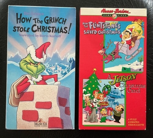 Two christmas cartoons vhs - two,