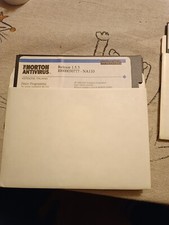 Norton Anti Virus Ver 1.5.3 vintage Anni 90 Floppy