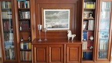  Libreria Legno Noce
