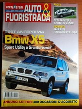 RIVISTA AUTO & FUORISTRADA N° 1 DICEMBRE 1999 GENNAIO 2000 BMW X5 OPEL FRONTERA