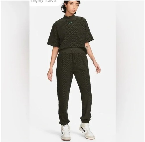 Set donna nike jacquard verde - donna,