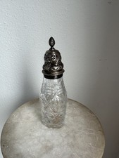 Contenitore In Cristallo E Argento 800 Alto