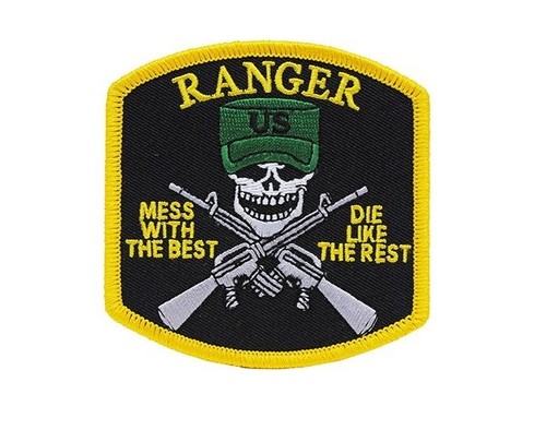 Patch militare ricamata ranger - ricamata,