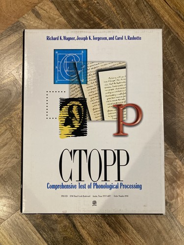 Ctopp comprehensive test - ctopp,