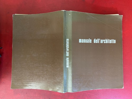 Manuale dell architetto - manuale, dell'architetto