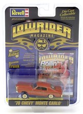 1:64 Revell Lowrider 1970 Chevrolet Monte Carlo arancione #180 Rollin con la parte superiore 