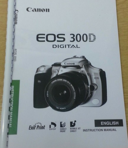 Canon eos 300d - 300d, utente
