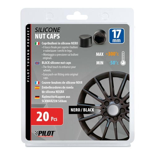 20x copribulloni 17mm - 17mm, in