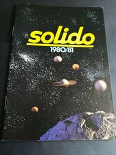 Solido catalogo 1980 1981