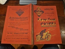 Opuscolo 1° Moto Raduno  Moto Club Chieri Coppa Theo Rossi 1934