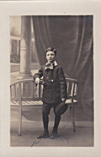 Antica foto ritratto . J. Crozet fotografo S. Etienne.