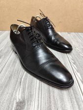 GUCCI OXFORD SCARPE UOMO IN PELLE NERA EU 42.5 E - OTTIME CONDIZIONI