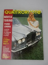 Quattroruote Rivista Ottobre 1970 numero 178